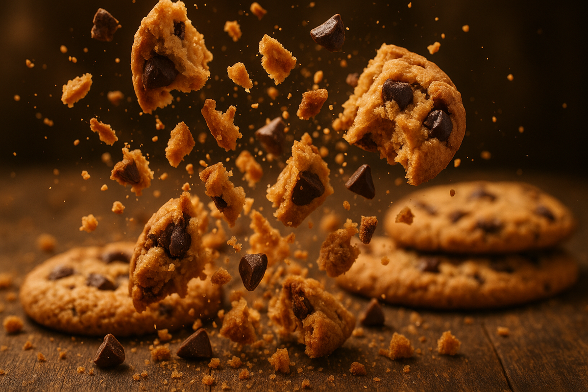 cookies crumbling